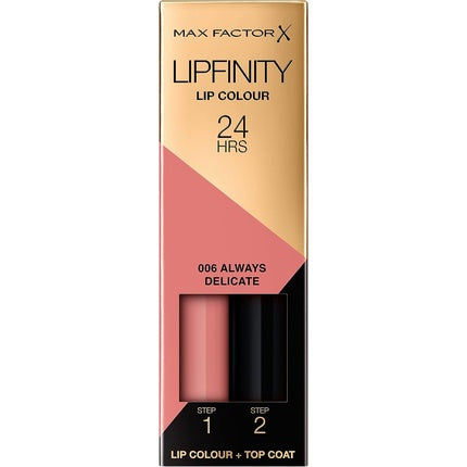 Ruj, Max Factor Lipfinity, 006 Always Delicate, 2.3ml