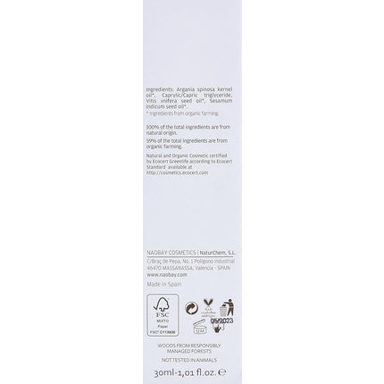 Ulei de Corp, Naobay, Detox Renewal, 30ml, lemn alb