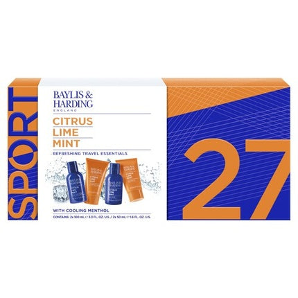 Set Cadou Baylis & Harding Citrus Lime Mint pentru Bărbați, 50ml