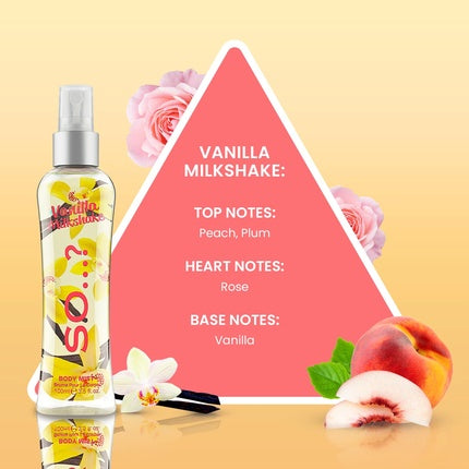 Spray de corp, So..., Vanilla Milkshake, 99g