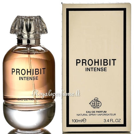 Fragrance World Prohibit Intense - Parfum de lux pentru femei - 100ml