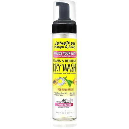 Șampon uscat, Jamaican Mango & Lime, braid, 226g