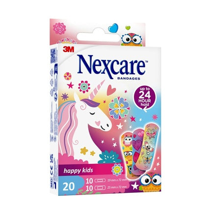 Nexcare Happy Kids Plasters Magic, Așortat, 20 bucăți