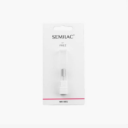 Freză Unghii, Semilac, Hard Alloy 001, argintiu