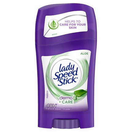 Deodorant solid Lady Speed Stick Derma+Care Aloe, pentru femei, 48 h, 40 g