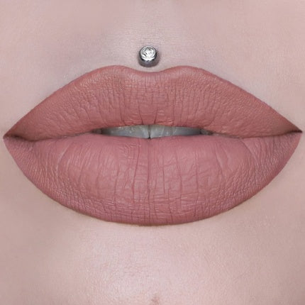 Ruj lichid Jeffree Star Cosmetics Velour Liquid Lipstick Christmas Cookie, roz cu sclipici