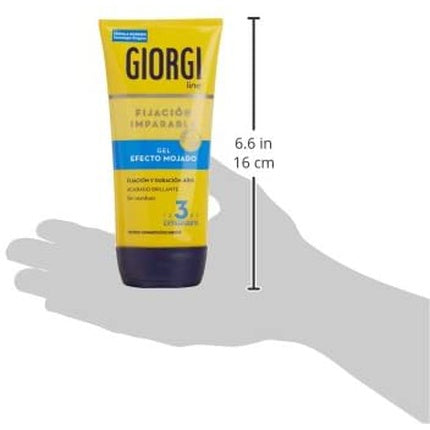 Gel de păr Wet Look Giorgi, prindere extrafortă, 165 ml