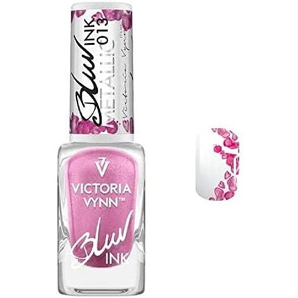Lac unghii Victoria Vynn Blur Ink Metallic Marble 013 roz