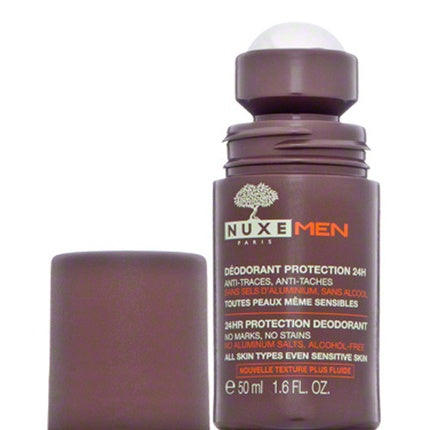 Deodorant Roll-on Nuxe Men 24h Protecție, 50 ml, maro