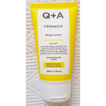Loțiune Corporală Q+A Ceramide Sweet Almond & Pistachio 50ml