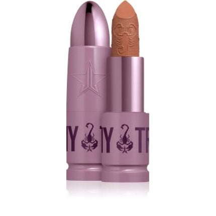 Ruj Jeffree Star Cosmetics Scorpio Shiny Trap - roz metalizat, finisaj lucios