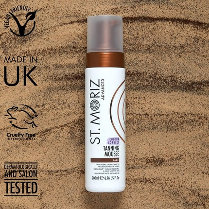 Spumă autobronzantă, St. Moriz, Colour Corrector, 200 ml