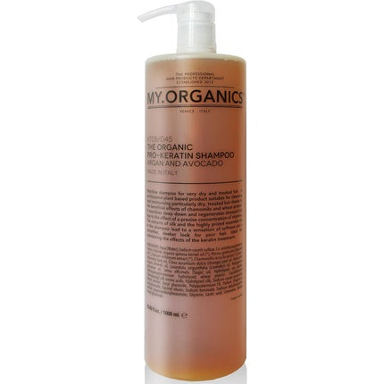 Șampon My.Organics Pro Keratin 1000ml - Regenerare și Îngrijire Intensivă