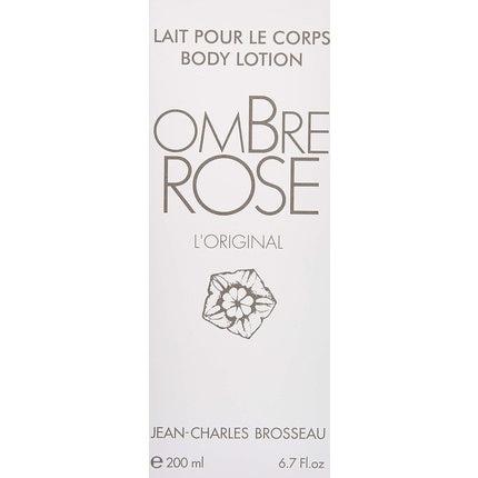 Lotiune corp, Jean Charles Brosseau, Ombre Rose, alb