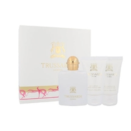 Set Cadou Parfum Trussardi Donna Edp 30 Ml, Gel de Duș 30 Ml și Loțiune Corporală 30 Ml