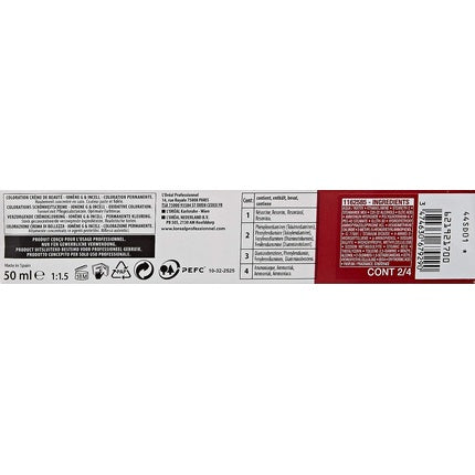 Vopsea de par permanenta, L'Oréal Professionnel Majirel, 6.66 Blond Intunecat Extra Rosu, 50ml