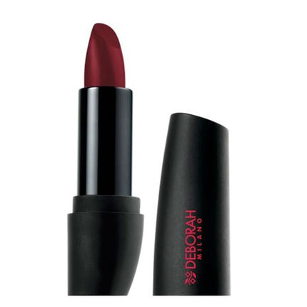 Ruj Matte Deborah Milano Atomic Red Matte 25, roșu închis, 3.8g
