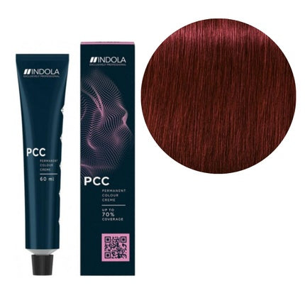 Culoare Permanentă Păr, Indola PCC 566, 60ml, Roșu Mahon