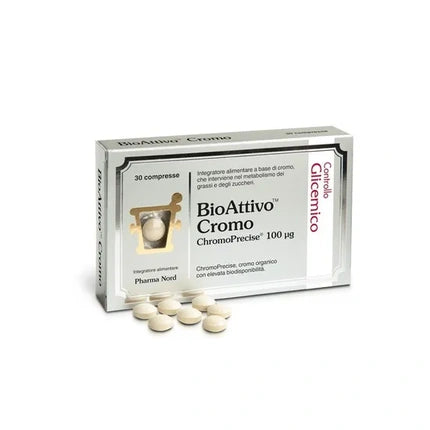 Integrator alimentar, Pharma Nord, Bioactive Chromium, 30 comprimate, 21 g