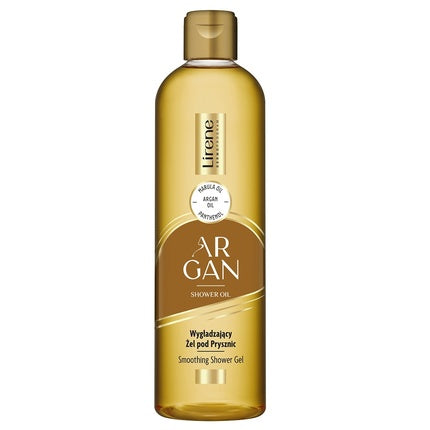 Gel de duș Lirene Smoothing Shower Gel Argan, 400ml