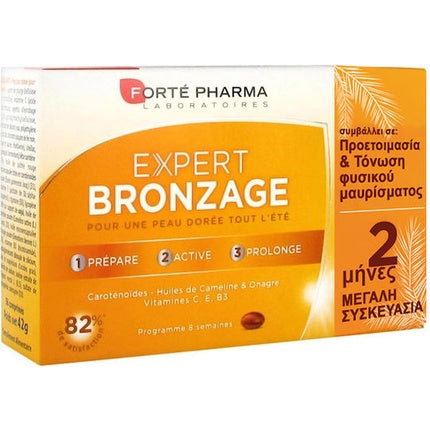Supliment alimentar Forté Pharma Expert Bronzage, 56 comprimate