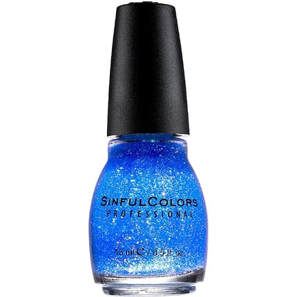 Lac de unghii Sinful Colors Professional 831 Hottie, albastru scintilant, 15 ml
