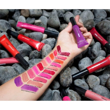 Lip Gloss, L'Oreal, Infallible Lacquer, roșu, 8ml