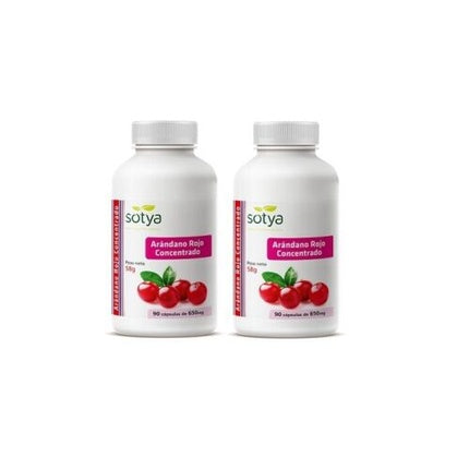 Supliment Sotya, Arandano Rojo Concentrat, 90 capsule