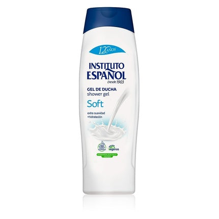 Gel de Duș Instituto Español Soft, 650 ml, alb-albastru