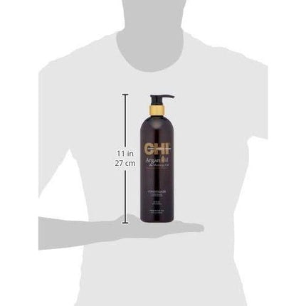 Balsam Chi Argan Oil Plus Moringa Oil pentru păr uscat deteriorat 739ml
