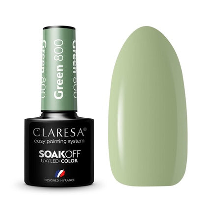 Lac de unghii Claresa Green UV, 5ml