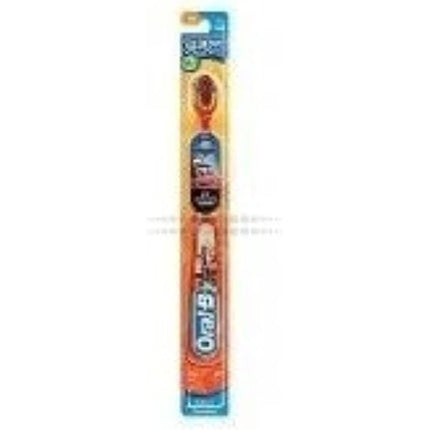 Periuță de dinți copii, Oral-B, 3-5 ani, portocaliu/roșu