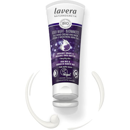 Cremă pentru mâini Lavera, 2în1, 75ml, organică