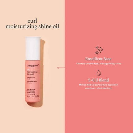 Ulei păr Living Proof Curl Moisturizing, 50ml