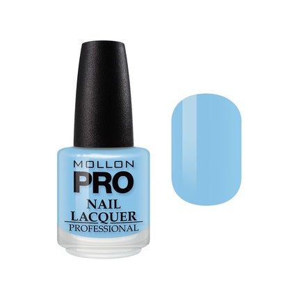 Vopsea de unghii Mollon Pro Classic, Amiens 230, albastru deschis, 15ml