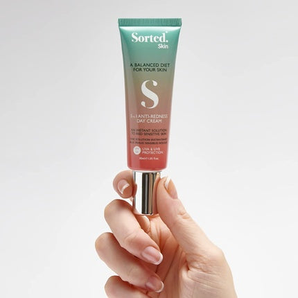 Cremă de Zi, S Sorted, Anti-Roșeață, SPF50, 30ml
