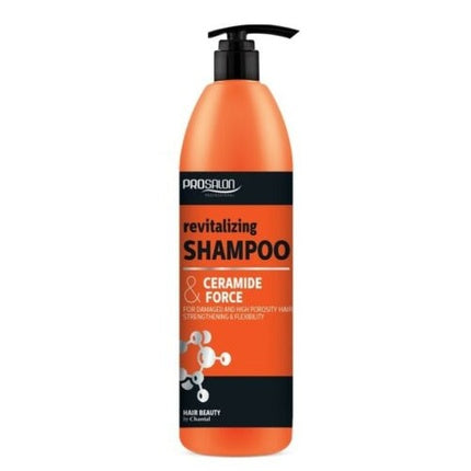 Șampon Chantal Prosalon Ceramide Force Revitalizant, portocaliu, 680ml, cu pompă