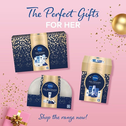 Set Îngrijire Ten, Nivea Feel Rejuvenated, Cremă Zi Noapte, Alb Albastru