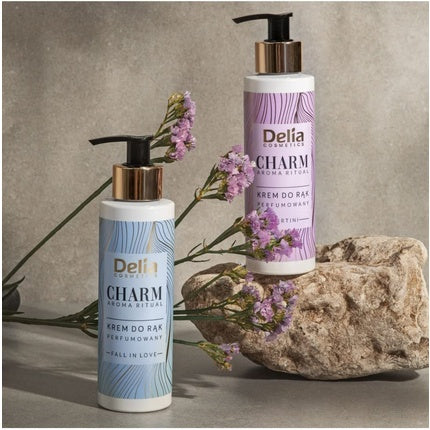Cremă de mâini Delia Charm Flirting mov 200ml
