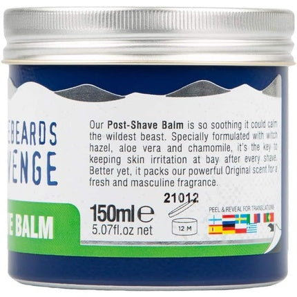 Balsam Aftershave Bluebeards Revenge, 150ml, Albastru