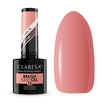 Gel Polish Claresa Easy Gel 13 - Dark Pink Beige, 5ml