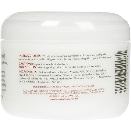 Pomadă de păr, Fantasia IC Hair Polisher Solid Ice, 170.1g, alb