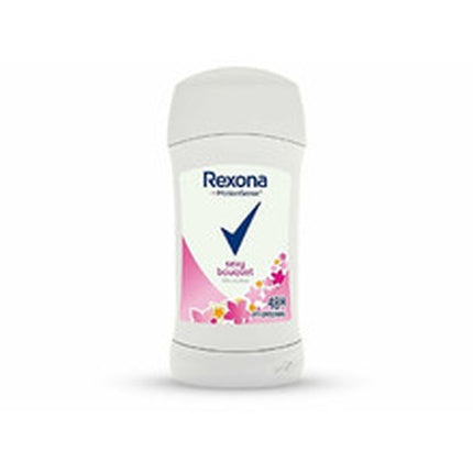 Deodorant Rexona Sexy Bouquet Stick pentru femei, alb cu design floral, 40ml