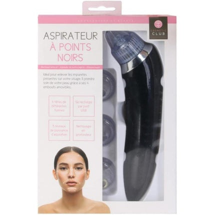 Aparat curățare pori, Cosmetic Club, aspirator puncte negre, alb