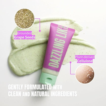 Exfoliant pentru corp Dear Doer Dazzling Body Scrub, 180g, Roz