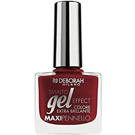 Smalto Unghii Deborah Milano Gel Effect Number 07 Culoare Roșu Vin