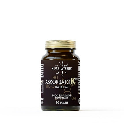 Tablete Hifas Da Terra Ascorbate K Vitamin C Time Release 1400mg 30 buc