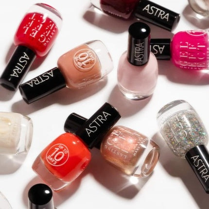 Lac de unghii gel Astra Make-Up, Lasting Gel Nail Polish Plumping Effect, 12ml, diverse culori