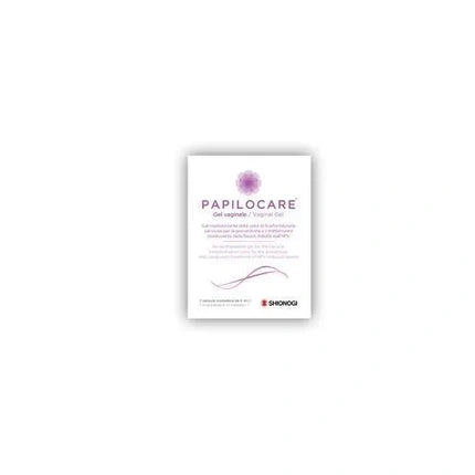 Papilocare Gel Vaginal, Shionogi, 5 ml, 7 aplicatoare unice, alb
