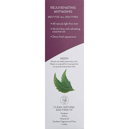 Spray facial, Sundari, Neem si Aloe Vera, violet